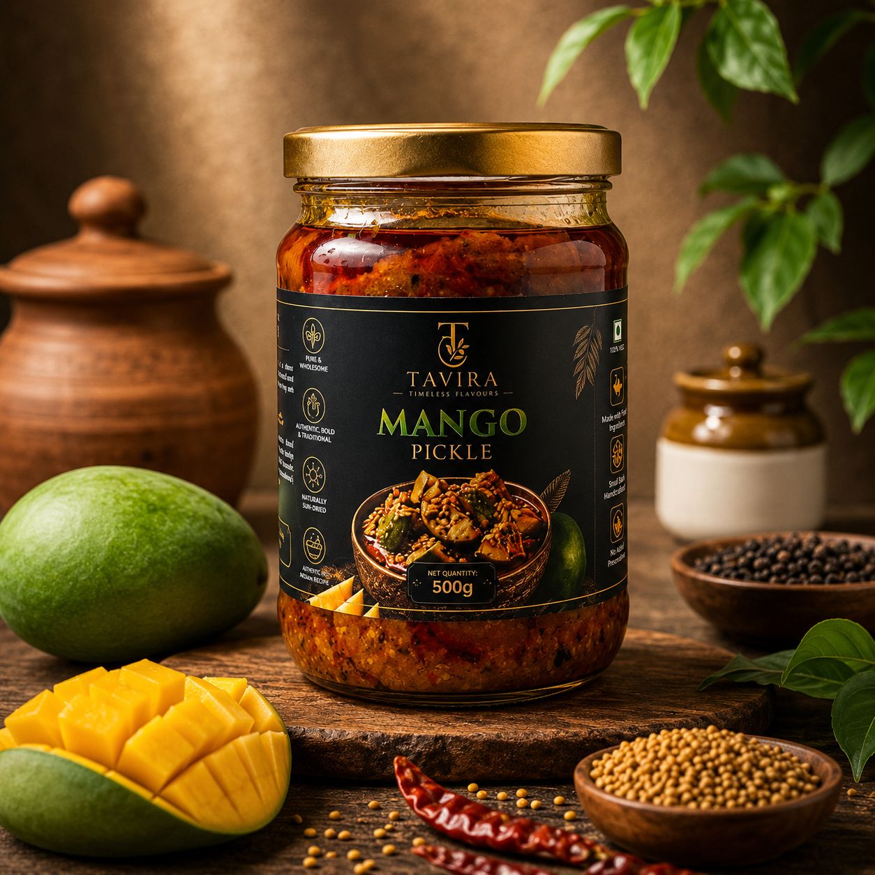 Combo ( Mango + Mixed Pickle)  - 500 G